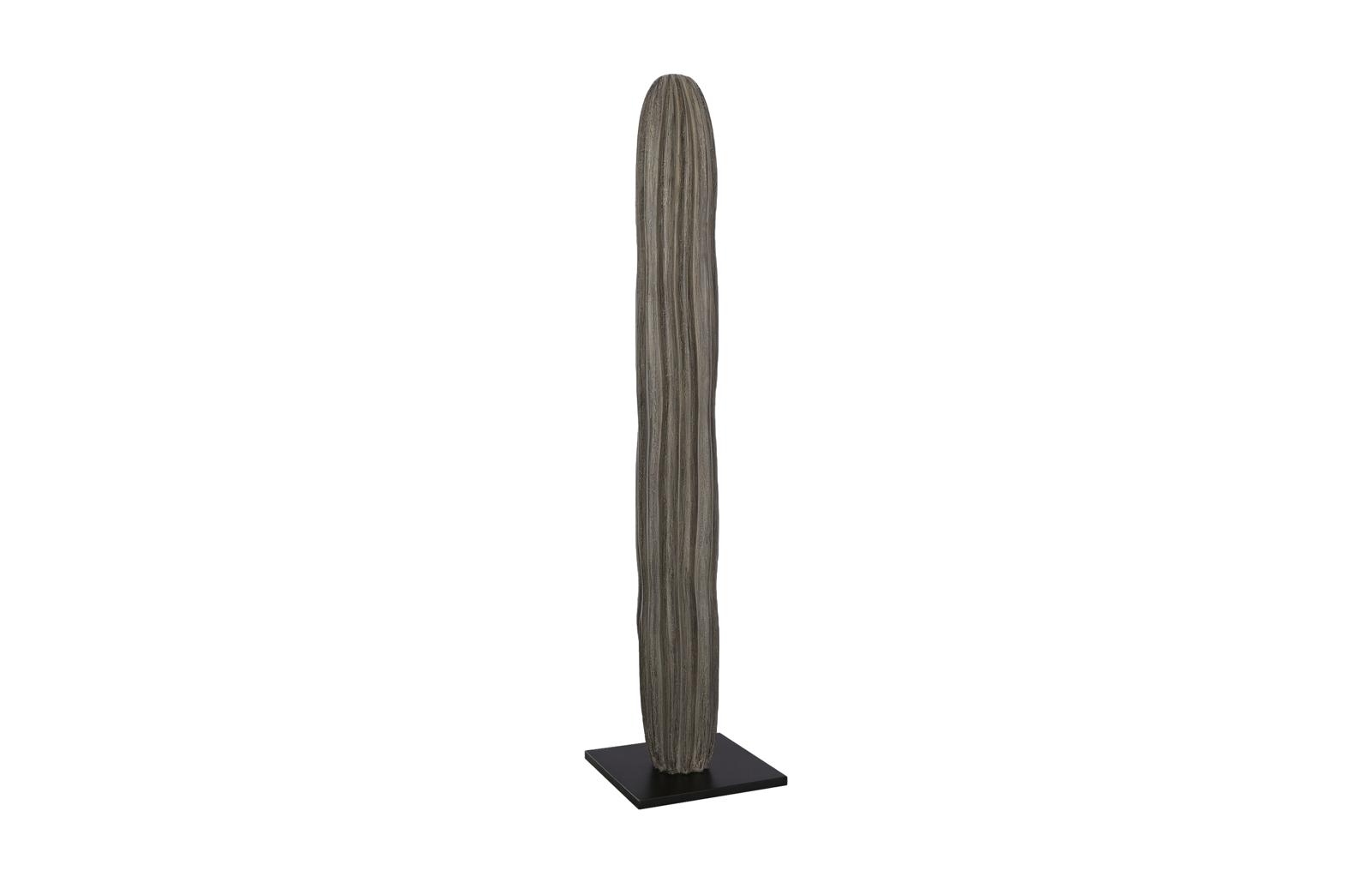 Cast Cactus Sculpture