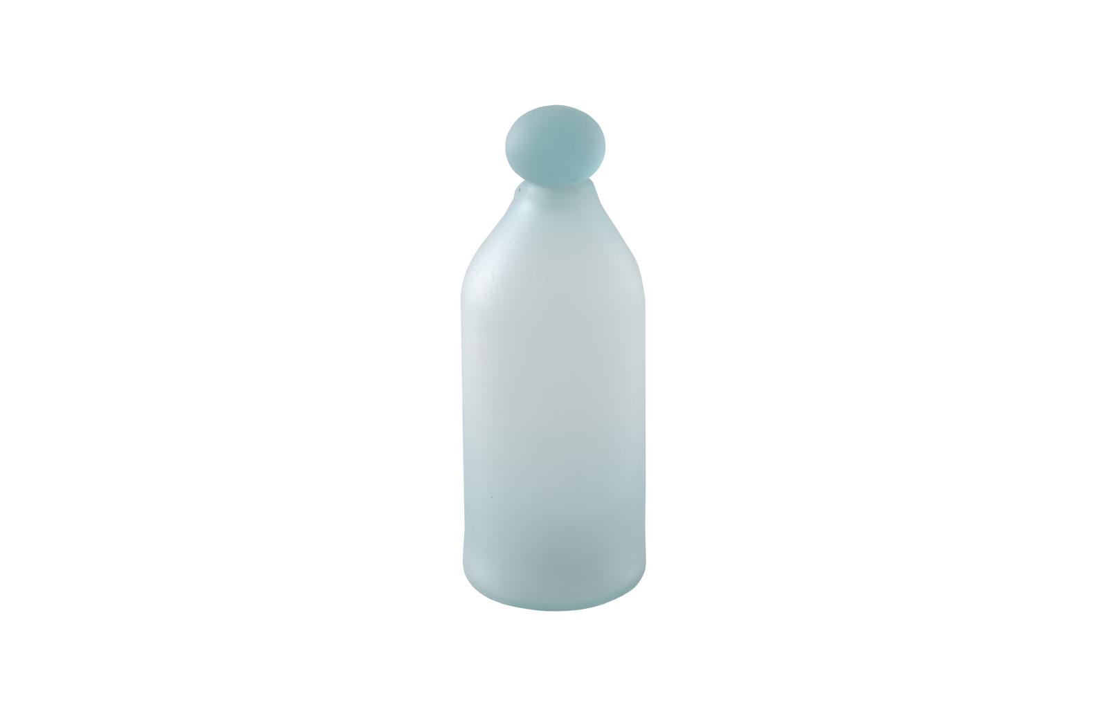 Frosted Glass Bottle, Small