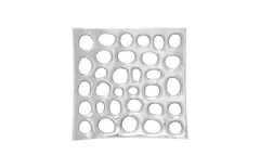 Polka Dot Wall Tile, Silver