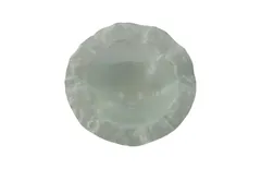 Frosted Leaning Glass Bowl, MD