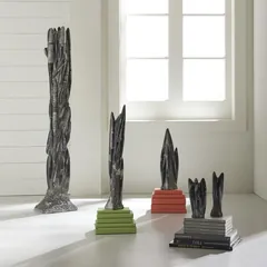 Fossilized Squid Sculpture, Assorted