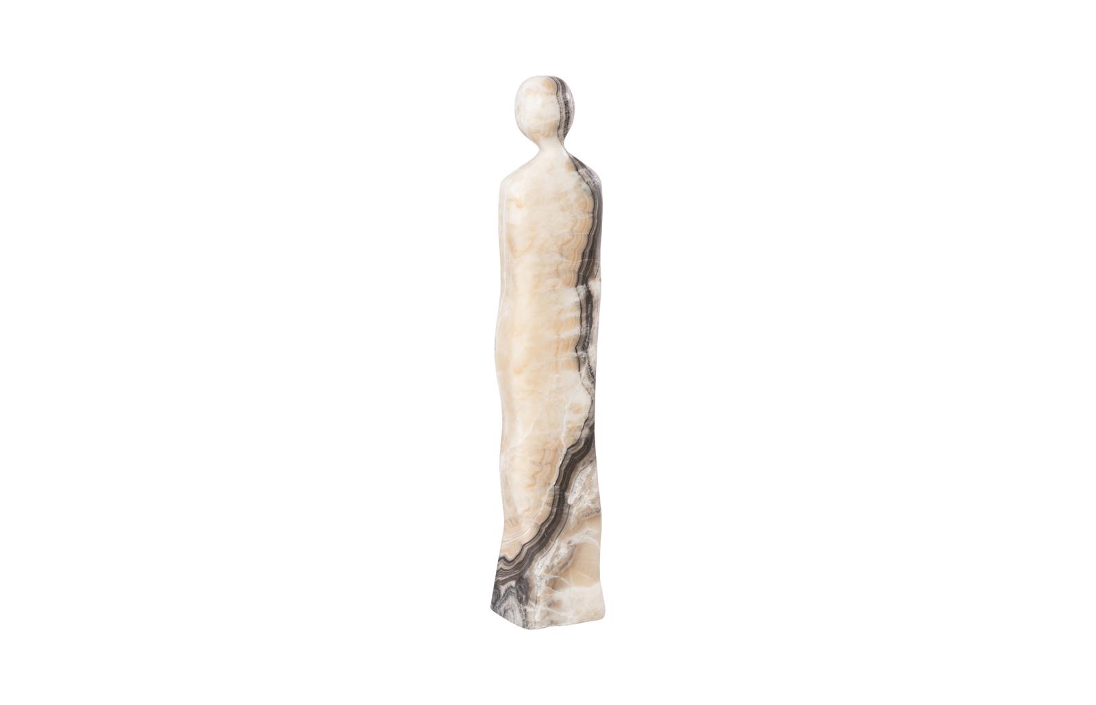 Onyx Sculpture Female, White