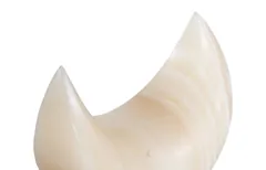 Onyx Moon Sculpture, Small, Off White, Assorted