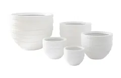 June Planter, White, SM