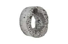 Cast Eroded Wood Circle Wall Tile