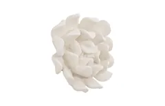 Topsy Turvy Succulent Wall Art, White Stone