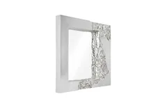 Mercury Mirror, Square, Silver Leaf