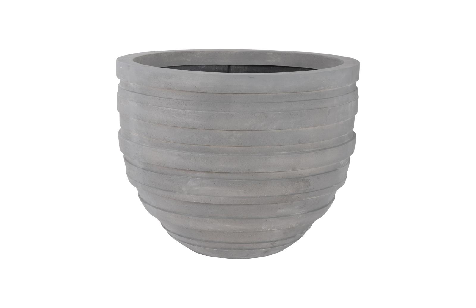 June Planter, Raw Gray, LG