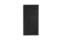 Mercury Mirror, Rectangle, Black, Gold Leaf