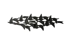 Flock Of Birds Wall Art, Black
