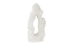 Cast Stone Table Top Sculpture, Single Hole, Roman Stone