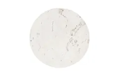Cast Cheese Stone Coffee Table, Round, Roman Stone