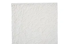 String Theory Pedestal, White Stone, Medium