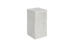 Log Rectangular Pedestal, Roman Stone