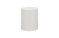 Groovy Side Table, White Stone