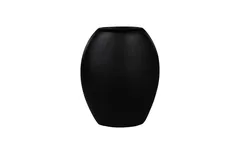Pod Vase, Medium, Black Matte