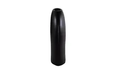 Pod Vase, Large, Black Matte
