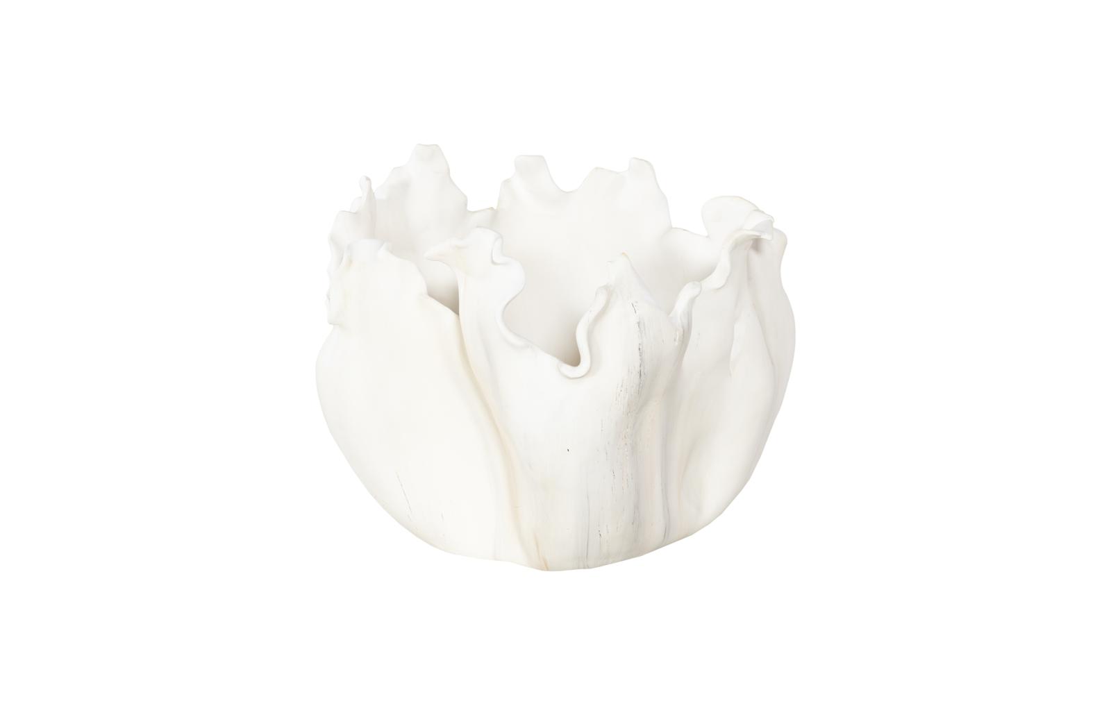 Cast Root Bowl, Closed, Faux Bleached