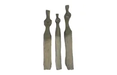 Cast Women Wall Art, Set of 3, Small, Splinter Stone Finish