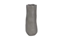 Organic Tall Vase, Gray