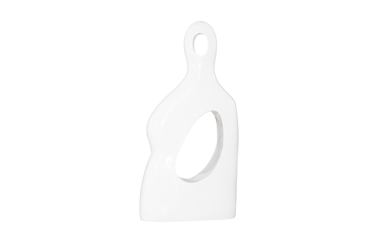 Male Sculpture, Gel Coat White, Colossal