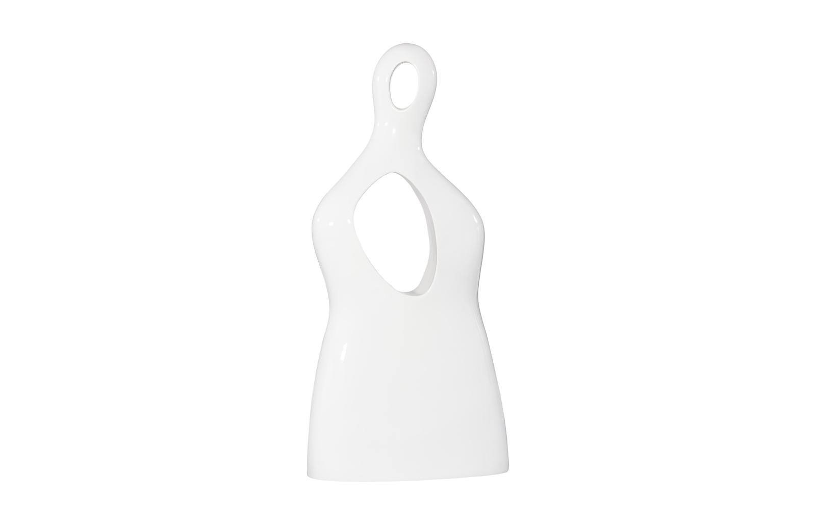 Female Sculpture,  Gel Coat White, Colossal