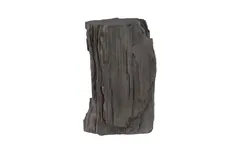 Stratified Cast Stone Pedestal, Painted Slate