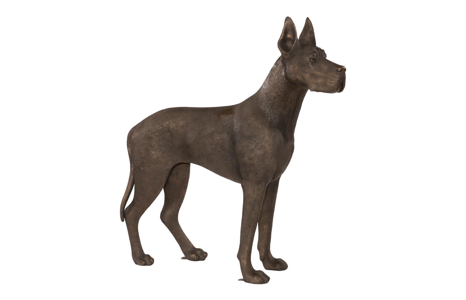 Great Dane, Standing, Bronze
