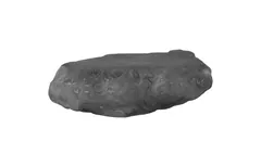 Cast Boulder Coffee Table, Charcoal Stone, Large