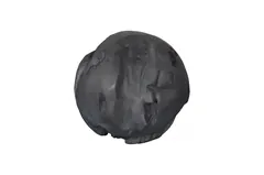 Cast Root Floor Ball, LG, Charcoal Stone