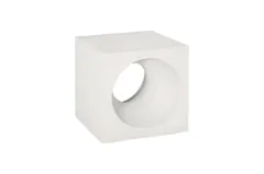 Void Side Table, White Stone