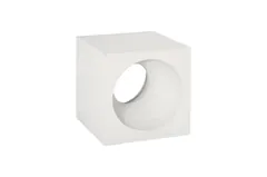 Void Side Table, White Stone