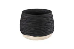 Wavy Vase, Two Tone, LG