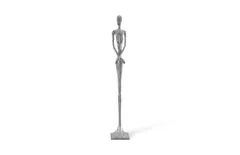 Lottie Sculpture, Resin, Silver Leaf