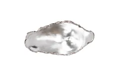 Burled Vase, Silver Leaf
