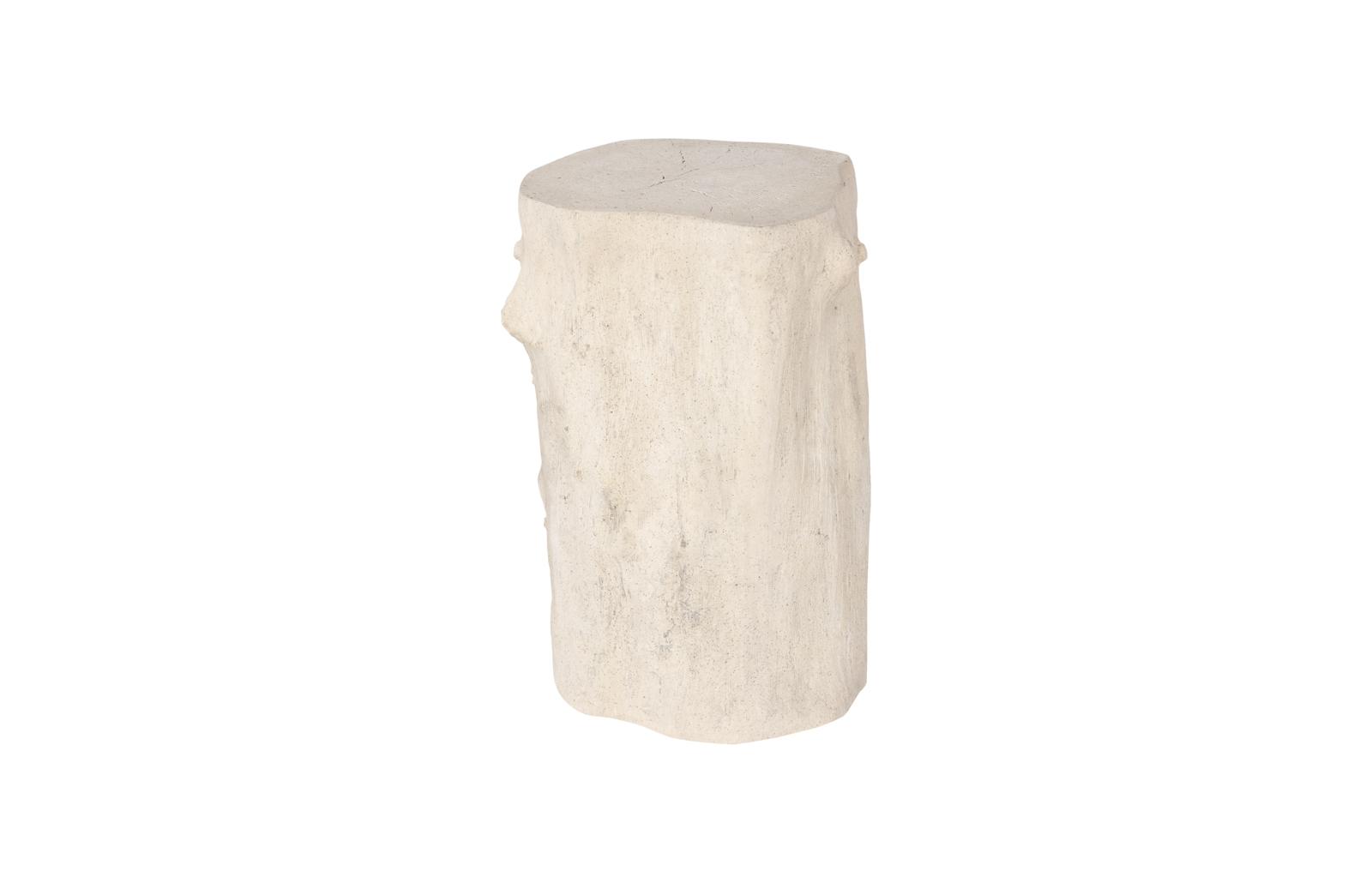 Log Stool, Roman Stone, SM