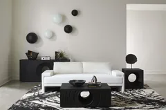 Ball on the Wall, Small, Pearl White