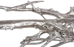 Root Wall Art, Large, Silver Leaf