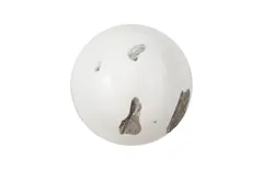 Cast Root Wall Ball, Resin, White, SM