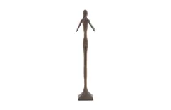 Speak No Evil Slender Sculpture, Large, Resin, Bronze Finish
