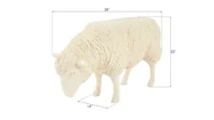 Sheep Side Table, Peach / Cream