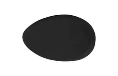 River Stone Coffee Table, Gel Coat Black, Small