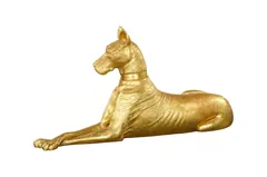 Great Dane, Gold Leaf, Left