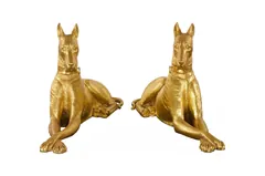 Great Dane, Gold Leaf, Left