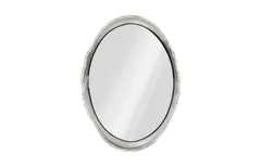 Broken Egg Mirror, Silver Leaf