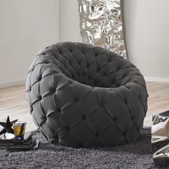 Egg Chair, Ramie Gray