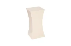 Paya Pedestal, Gel Coat White
