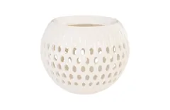 Breathe Planter, Gel Coat White