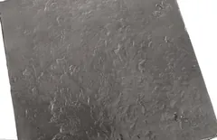 Slate Pedestal, Large, Liquid Silver