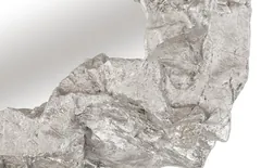 Rock Pond Mirror, Silver Leaf